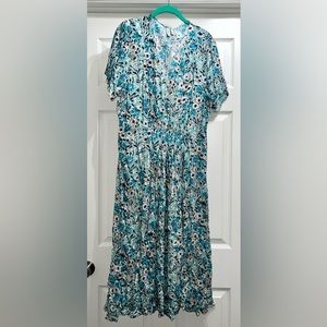 Sahalie Womens floral dress